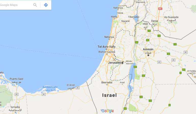 Google borrar a Palestina del mapa: Google bajo fuertes críticas por borrar del mapa a Palestina