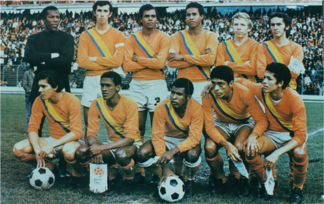 Colombia olímpica en 1971, juego Vs. Venezuela