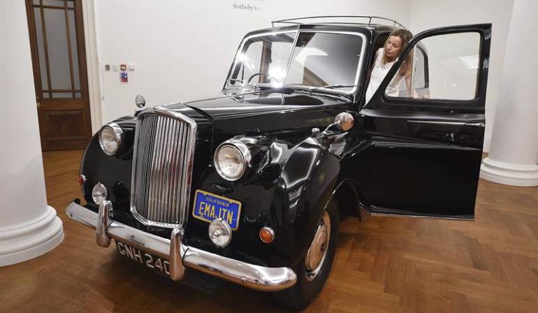 Subasta carro John Lennon: Subastan el coche utilizado por John Lennon para promocionar "Imagine"