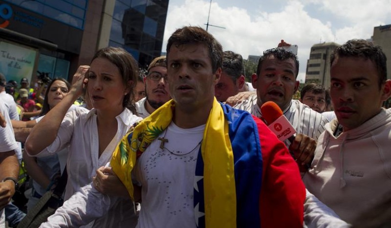 Oposición en Venezuela: Ratifican condena de casi 14 años contra Leopoldo López