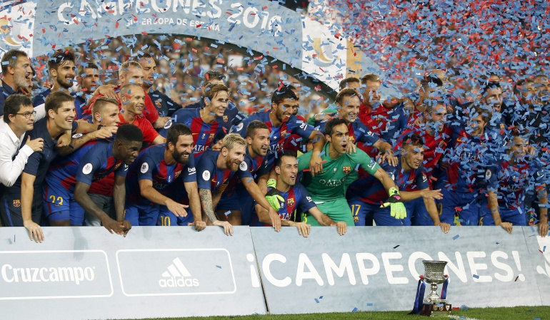 Barcelona ganó su primer título de la temporada
