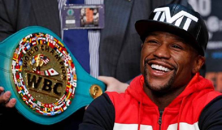 Floyd Mayweather en Bogotá: Luego de estar en Río el boxeador Floyd Mayweather llega a Bogotá