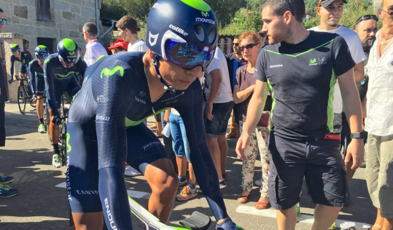 Etapa Contrarreloj Vuelta a España: Nairo Quintana empieza La Vuelta como el mejor colombiano de la competencia