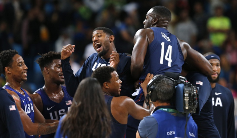 RÍO 2016 BALONCESTO: Estados Unidos continua con su poderío en el baloncesto olímpico