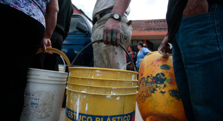 Municipio de Boyacá no reciben agua: En Tibasosa, Boyacá 300 familias que habitan la zona rural del municipio no reciben agua