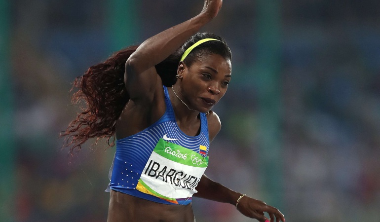 Caterine Ibargüen Liga Diamante Lausana: Caterine Ibargüen estrenó con victoria en Lausana su medalla de oro