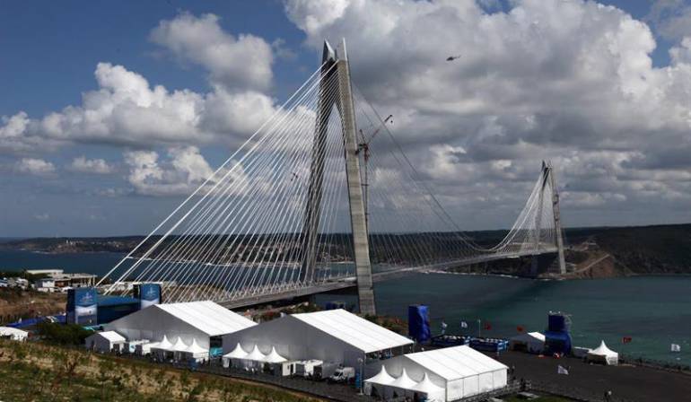 Tercer puente más largo del mundo Turquía: Estambul inaugura el tercer puente más largo del mundo