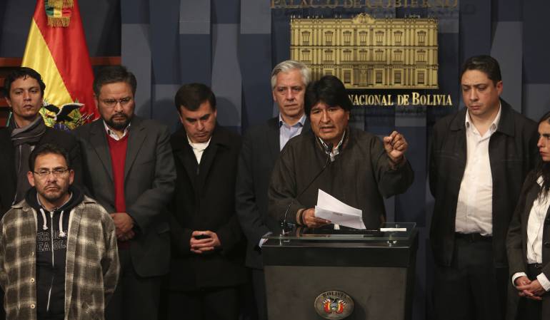 Evo Morales, golpe de Estado: Evo Morales afirma que derrotó otra vez un "golpe de Estado"