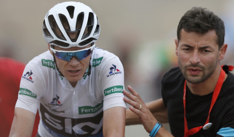 CICLISMO VUELTA: Fueron muy listos y nos sacaron mucho tiempo: Froome