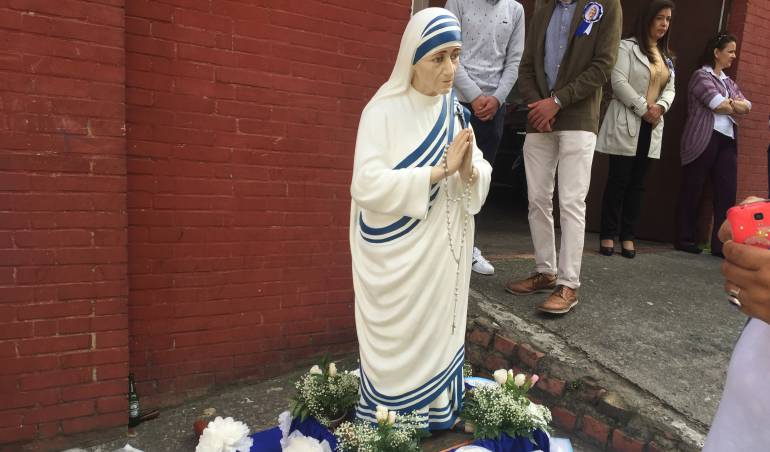 Júbilo en el barrio La Perseverancia por canonización de la madre Teresa