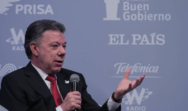 Entrevista Juan Manuel Santos en el País de España: Santos le dijo al diario “El País” de España que espera que los colombianos elijan una paz imperfecta en vez de una larga guerra