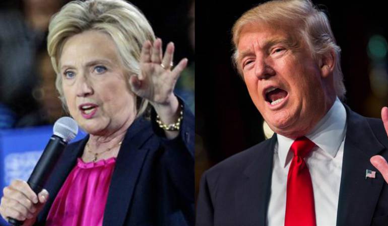 Elecciones Estados Unidos: Clinton y Trump están empatados a nivel nacional, según una encuesta del NYT