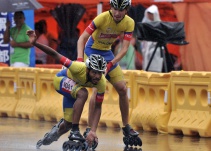 Colombia cerró la ruta en el Mundial de patinaje con tres medallas de oro