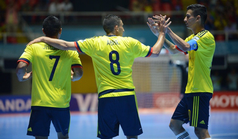 Colombia clasificó a los octavos de final en Mundial de fútsal
