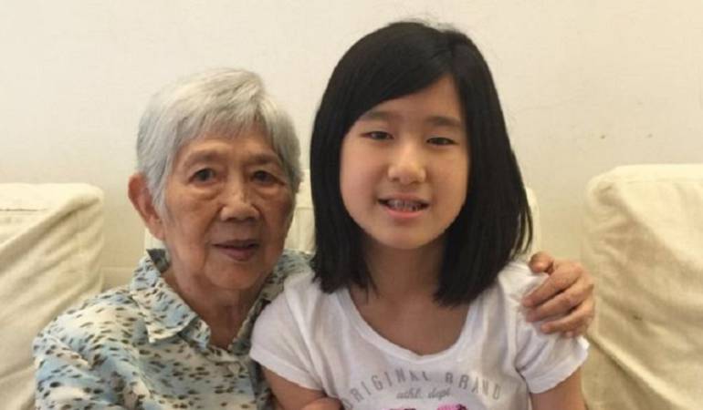 La niña de 12 años que creó una app para comunicarse con su abuela que sufre de Alzheimer