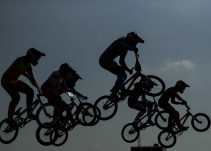 Ocho colombianos buscarán título de BMX en Rock Hill