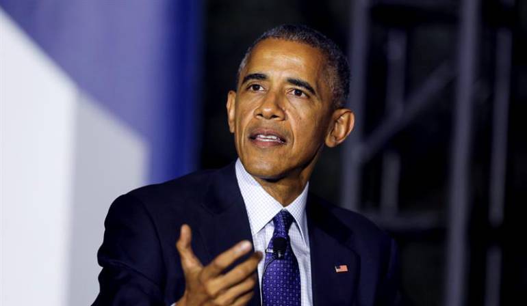Obama saluda la designación de Santos como Nobel de Paz: Obama celebra el Nobel para Santos por su "valiente liderazgo" hacia la paz
