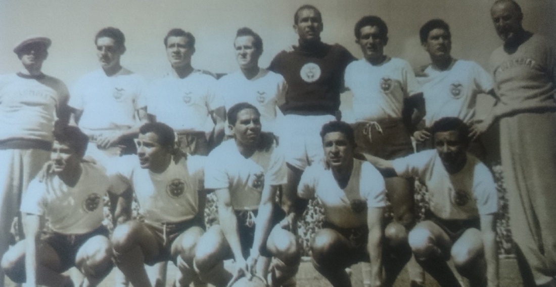 Colombia 1957 foto del día El Pulso: Colombia 1957, primer equipo que jugó una Eliminatoria contra Uruguay y Paraguay Colombia 1957 foto del día El Pulso: Colombia 1957, primer equipo que jugó una Eliminatoria contra Uruguay y Paraguay