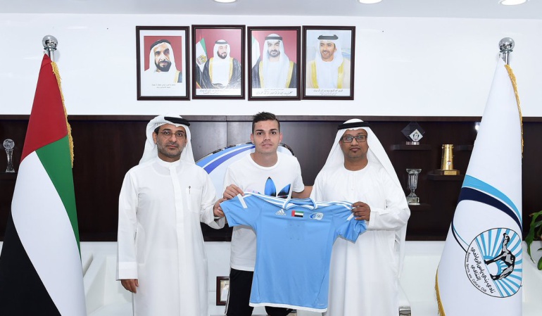 Daniel Hernández presentado Baniyas Sport: Daniel Hernández fue presentado como nuevo jugador del Baniyas Sport de Abu Dabi