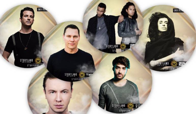Dj's que estarán en Storyland 2017: Primera lista de artistas del Storyland 2017