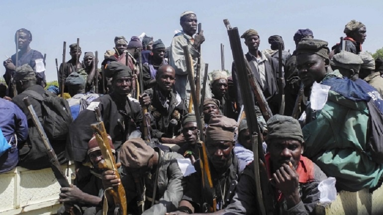 Miembros de Boko Haram