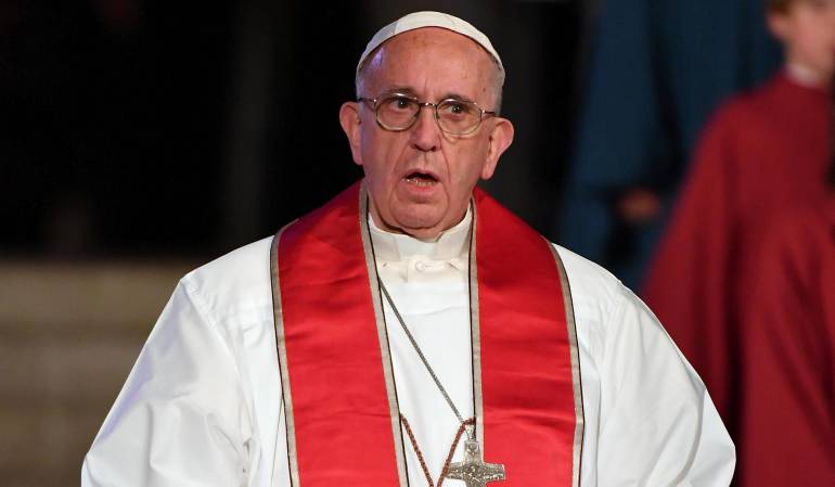Papa Francisco proceso paz: El papa pide desde Suecia oraciones para que llegue la paz a Colombia