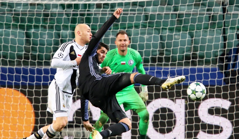 Real Madrid: Legia saca un empate ante Real Madrid caótico en lo táctico