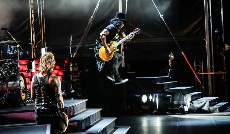Guns N´ Roses celebra acuerdo de paz en Colombia: Guns N´ Roses destaca acuerdo de paz de Colombia