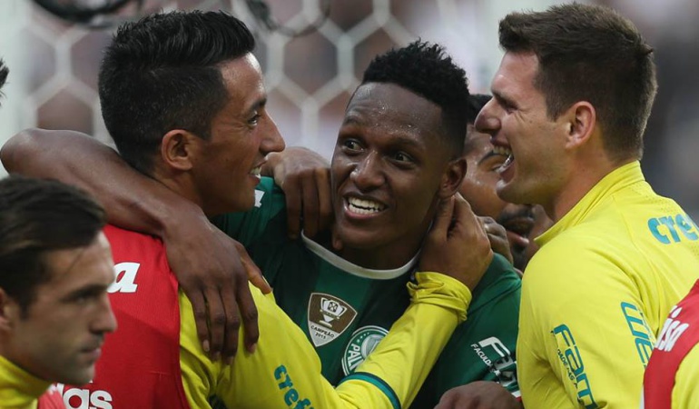 Palmerias: Yerry Mina se consagra campeón con Palmeiras del Campeonato Brasileño