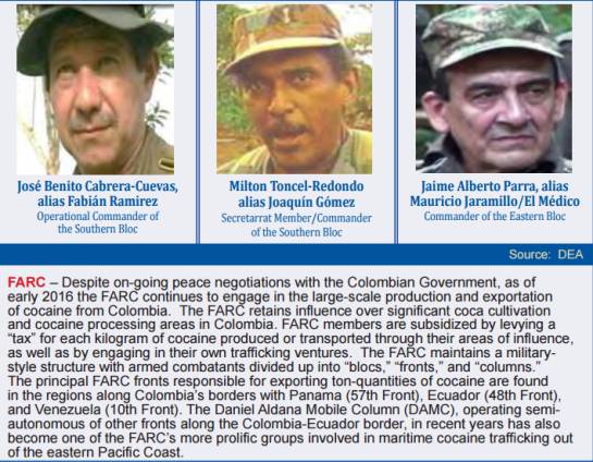 Zonas de coca de las Farc: DEA asegura que las Farc mantienen influencia en zonas cocaleras Zonas de coca de las Farc: DEA asegura que las Farc mantienen influencia en zonas cocaleras