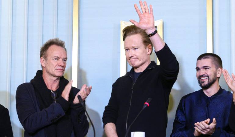 En vivo: concierto nobel de la paz: Juanes y Sting, cantaron en el concierto del Nobel de Paz