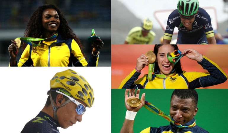 Encuesta mejor deportista colombiano 2016: ¿Para usted cuál fue el mejor deportista colombiano durante el 2016?