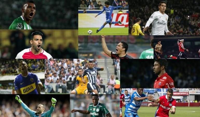 Encuesta futbolista colombiano: ¿Cuál fue el futbolista colombiano más destacado durante el 2016?