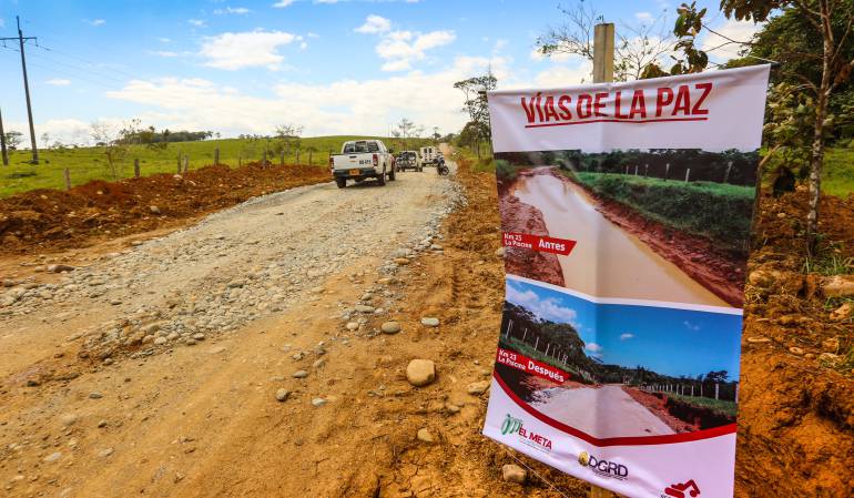 En el Meta recuperan vía que permitirá el acceso a zona veredal de las FARC