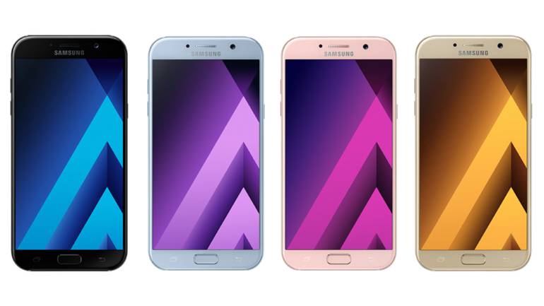 Galaxy A 2017: Serie Galaxy A se renueva con resistencia al agua y memoria expandible
