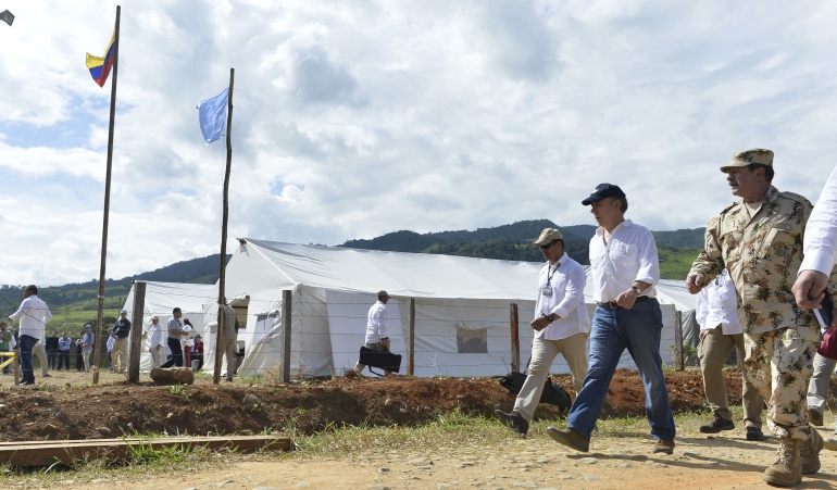 Zonas de concentración de las Farc: Ocho de 26 zonas veredales están listas para ingreso de las Farc