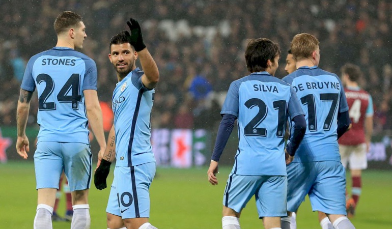 West Ham 0 Manchester City 5: Manchester City golea sin piedad al West Ham y avanza de ronda en la FA Cup