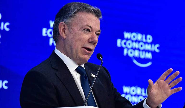 Santos en Davos