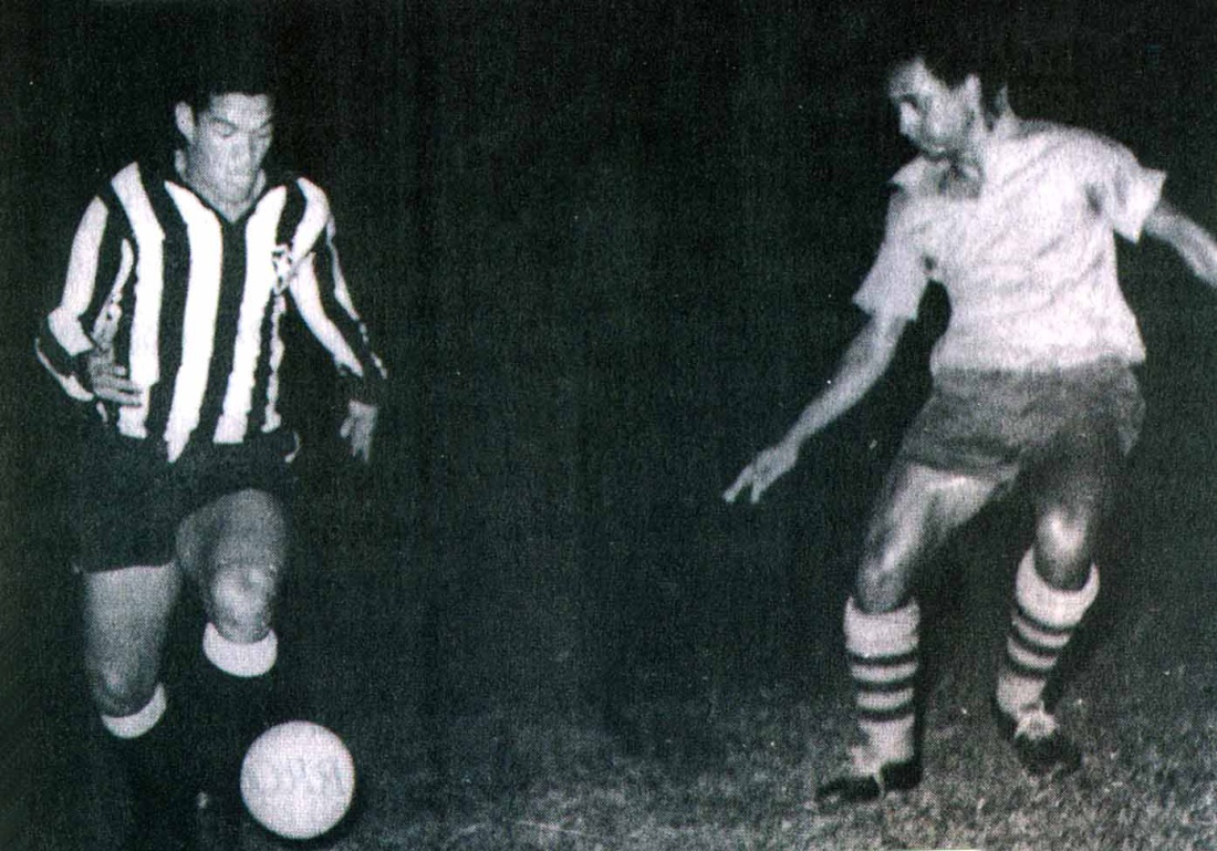 Garrincha y Echeverry Foto El Pulso: Garrincha y Echeverry