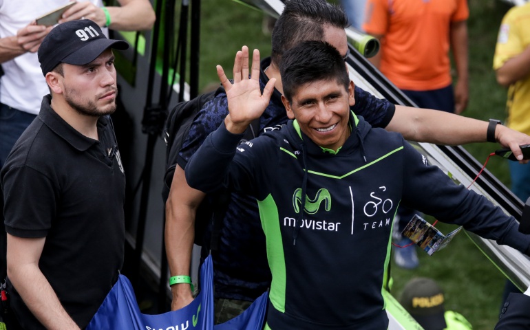 Nairo Andrey Amador Movistar Team: Es un gusto servir a Nairo para intentar ganar el Giro: Andrey Amador
