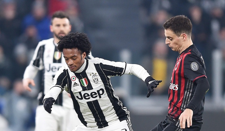 La 'Juve' con Cuadrado elimina al Milan de la Copa de Italia