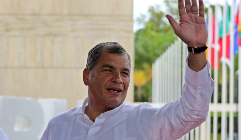 La última cumbre de la Celac para Correa: Correa se despide de Celac y dice que la solución a migración no es un muro