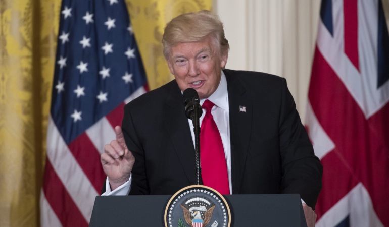 TRUMP MÉXICO: Llamada con Peña Nieto fue "buena" y busca relación justa con México: Trump
