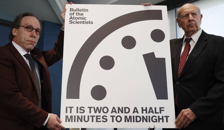 Reloj del Fin del Mundo: El Reloj del Fin del Mundo se adelanta 30 segundos