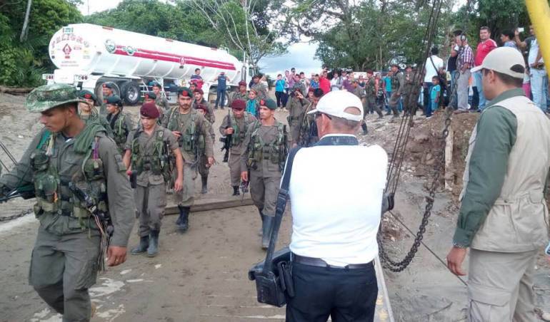 Gobierno confirma que los milicianos de las Farc no estarán concentrados en las zonas