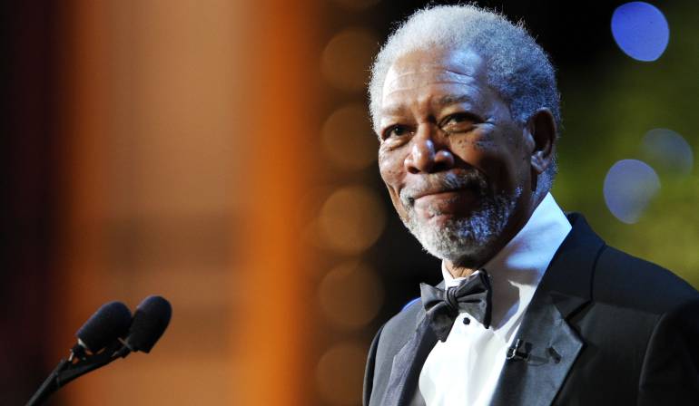 Morgan Freeman recibe premio honorífico y destaca virtudes de la edad adulta