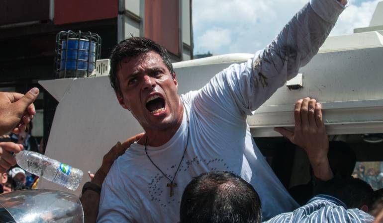 López invita a movilizarse contra Maduro al cumplir 3 años de encarcelamiento