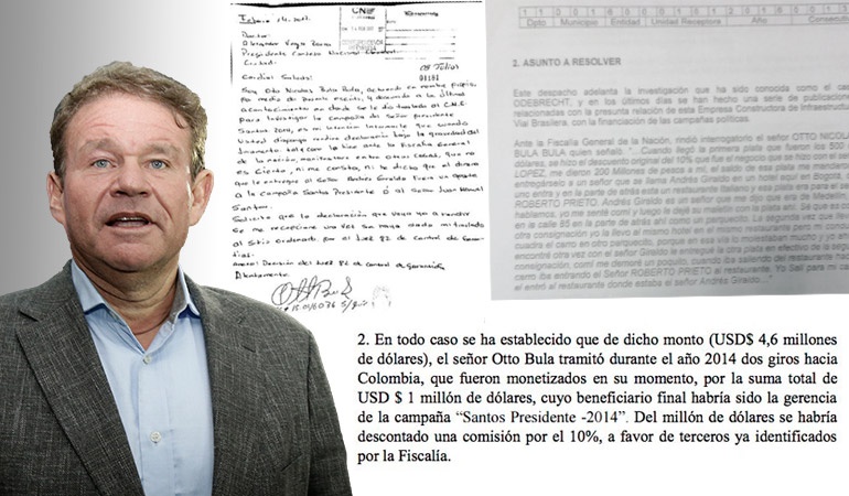 Otto Bula niega haber mencionado dinero de Odebrecht