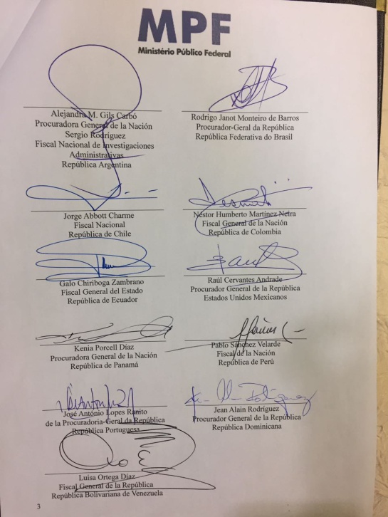 Sobornos Odebrecht: Terminó cumbre de fiscales en caso Odebrecht en Brasil Sobornos Odebrecht: Terminó cumbre de fiscales en caso Odebrecht en Brasil