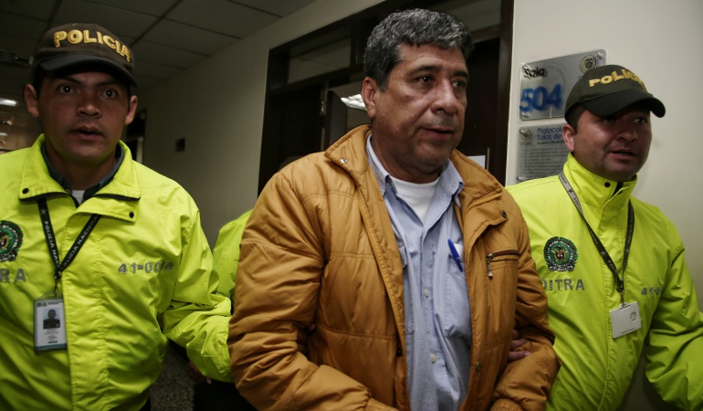 Pedro Aguilar, líder camionero detenido por el cartel de la chatarrización.